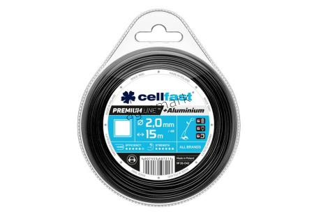 Żyłka tnąca PREMIUM - kwadrat Cellfast 35-045