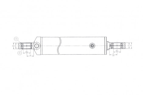 Cylinder CJ-S192-63/36/300      WSPOMAGANIE PODN. 6-CYL.