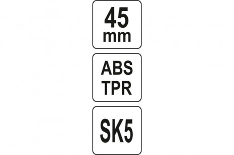 Nóż z Okrągłym Ostrzem  45MM  YATO