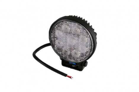 Lampa robocza LED 9LED okrągła