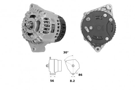 Alternator ISKRA 14V85AH