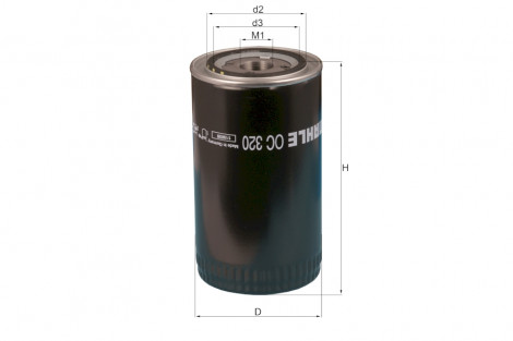 FILTR OLEJU Mahle | Knecht Filters LF-3349