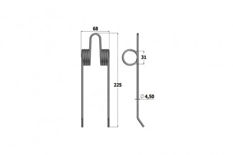 Palec podbieracza.NEW HOLLAND 256,270,271,366,935