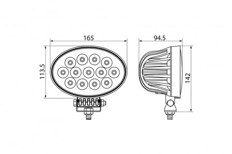 Lampa robocza LED HC-CARGO 172046