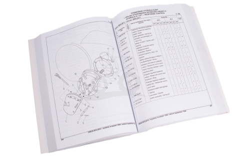 Katalog części ciągnika Ursus 4512 i 4514 - pełna lista części zamiennych silnik 4390