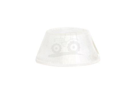 Klosz lampy biały niski