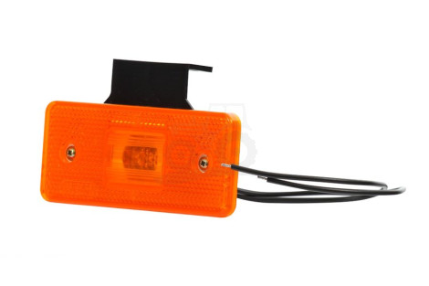 Lampa zespolona pozycyjna boczna, 12V-24V + przewody 22cm LgY-S 0,75mm2, diody