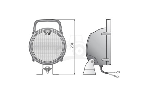 Lampa robocza
