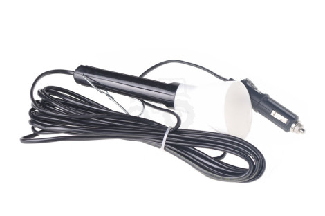 Lampka przenośna z białym kloszem