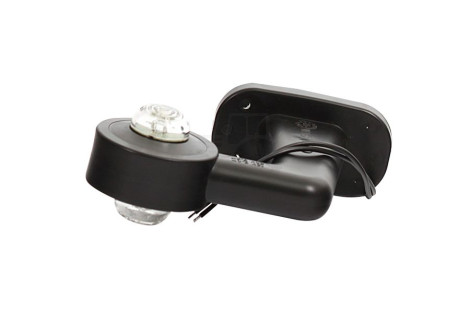 Lampa zespolona obrysowa przednio-tylna lewa, 12V-24V + przewody 23cm LgY-S 0,75mm2, diody