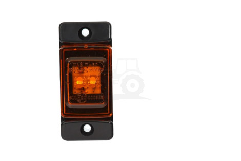 Lampa pozycyjna boczna, jednofunkcyjna, 12V-24V + przewody 22cm LgY-S 0,75mm2, diody