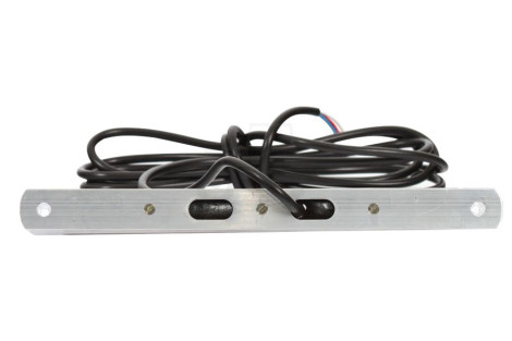 Lampa LED pozycyjna i do jazdy dziennej, 12V-24V + przewody 250cm YLY-S 3x0,5mm2, diody