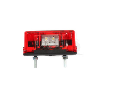 Lampa tylna zespolona, 12V-24V + przewody 20cm LgY-S 0,75mm2, diody