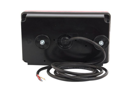 Lampa zespolona tylna prawa, 12V-24V + przewody 195cm YLY-S 5x0,75mm2, diody