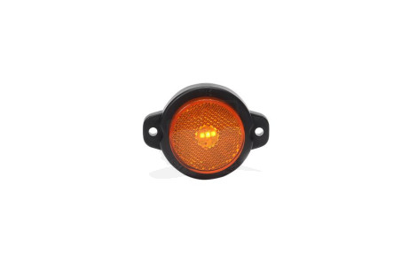 Lampa pozycyjna boczna, jednofunkcyjna, 12V-24V + przewody 22cm LgY-S 0,75mm2, diody