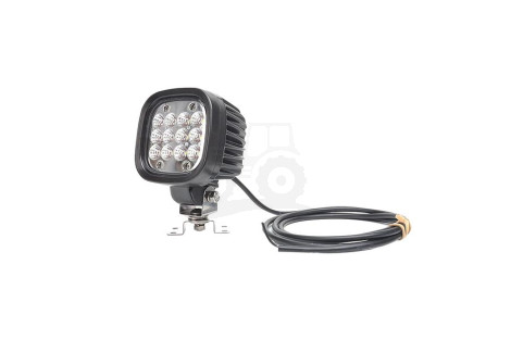 Lampa robocza LED (światło rozproszone), jednofunkcyjna, 12V-24V + przewody 250cm YLY-S 2x1,5mm2, diody