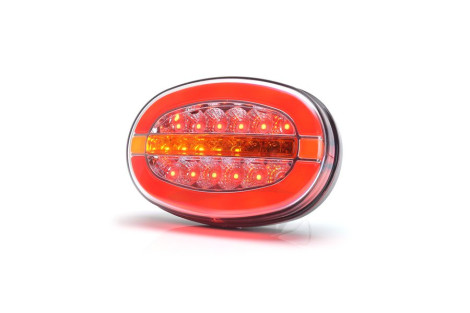 Lampka zespolona pozycyjna tylna ,kierunku jazdy i hamowania W205D 12V/24V LED