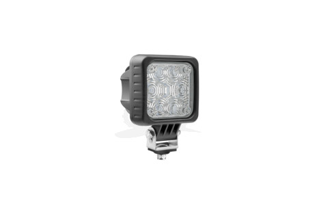 LED Lampa sygnalizacyjna niebieska 100x100 12/24V (1Cz+)+złącze DT04-2P,