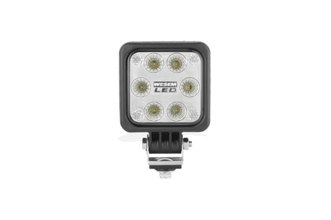 Lampa robocza LEDF 100x100-50° 2500lm 12/24V (1Cz+)+złącze DT04-2P,
