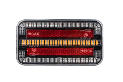 Lampa tylna zespolona 3 funkcje 12-24V Prawa