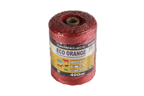 Plecionka ECO pomarańczowa 400 m Pomelac