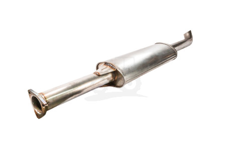 Tłumik C-385 Turbo gięty wylot INOX