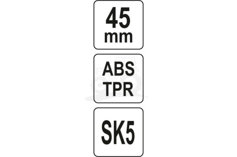 Nóż z Okrągłym Ostrzem  45MM  YATO