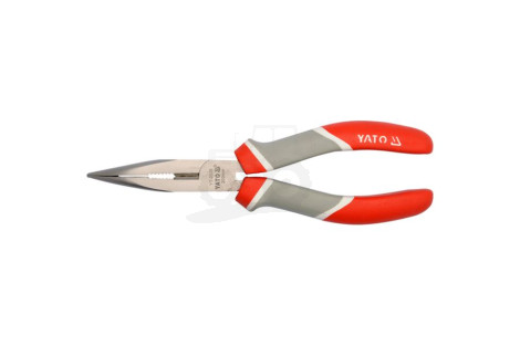 Szczypce wydłużone wygięte CV150mm