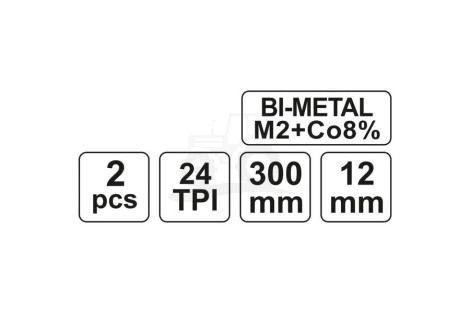 Brzeszczot do metalu 300mm