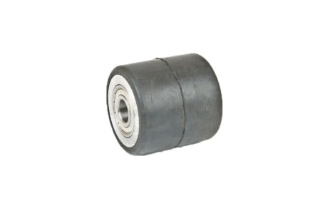 Rolka aluminiowo-gumowa kpl. z łożyskiem