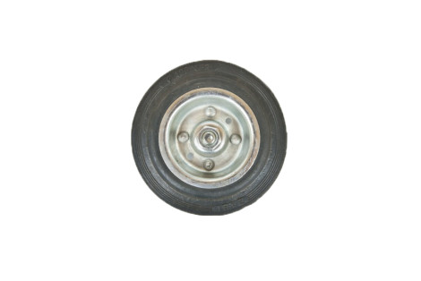 Koło metalowe gumowane luz łożysko wałeczkowe 125x22 KMG
