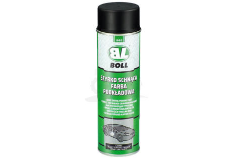 Farba podkładowa spray 500ml czarna BOLL 0010199