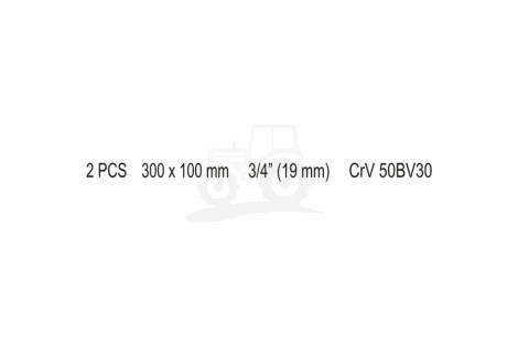 Pokrętło typ L3/4 300x100mm