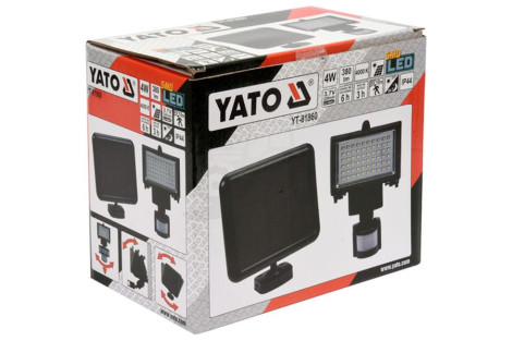 Reflektor led solarny 4w z czujnik ruchu