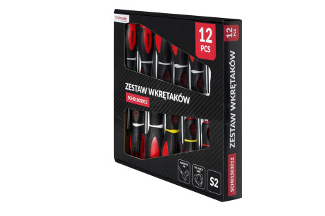 Zestaw wkrętaków 12 szt