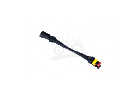 Łącznik do Lamp oświetlenia dysz opryskiwacza ,HOR 106 (przewód płaski 2x0,75mm2 ,długość całkowita ok. 0,15m +gniazdo i wtyczka Superseal na końcach )