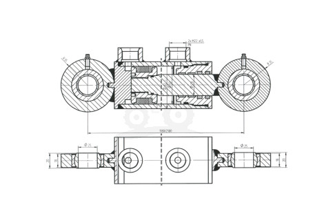 Siłownik hydrauliczny