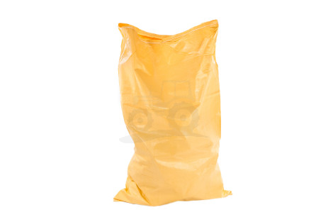 Worek żółty 25kg, 50x80 cm polipropylenowy Mocny 49gr
