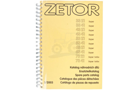 Katalog ZETOR SUPER 5/03  3321/7341