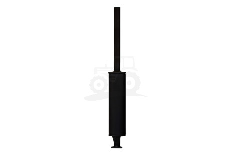 Tłumik wydechowy Malowany z Klapka  dł-1500 mm.