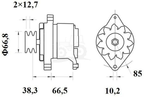 Alternator 14V120A