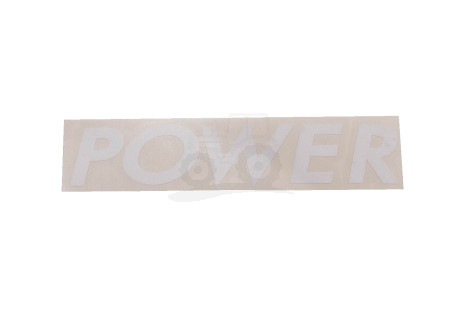 Napis boczny lewy  POWER