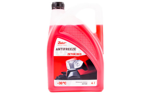 Płyn chłodniczy ZETOR RED -30* /SILNIK ZETOR/  4L