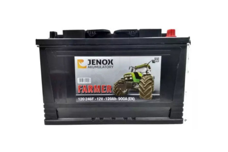 Akumulator JENOX FARMER 120Ah 900A 120246F