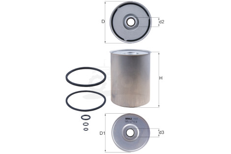 Filtr Paliwa Mahle | Knecht Filters KX24D