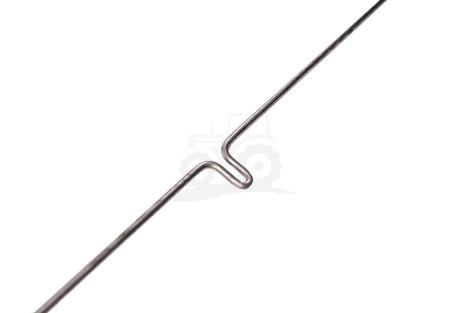 Drut pióra sita prosty z zaczepem 28 mm (1m)