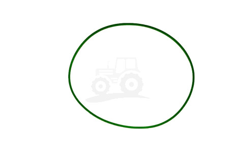 Oring 129/027543540/20 fi- 183.6 X 190.4 X 3.4 MM