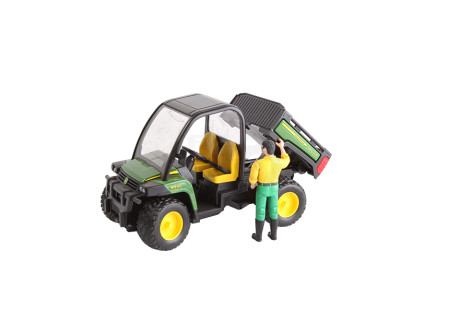 Wywrotka John Deere Gator 855D z kierowcą