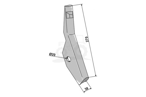 OSŁONA GRZĄDZIELI P10391 IND