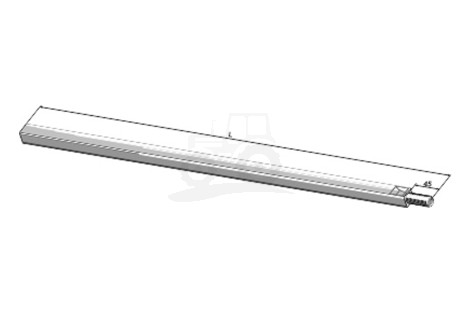 WAŁ CZTEROKĄTNY 1750MM IND